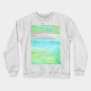 Abstract Calming Day At The Beach Crewneck Sweatshirt